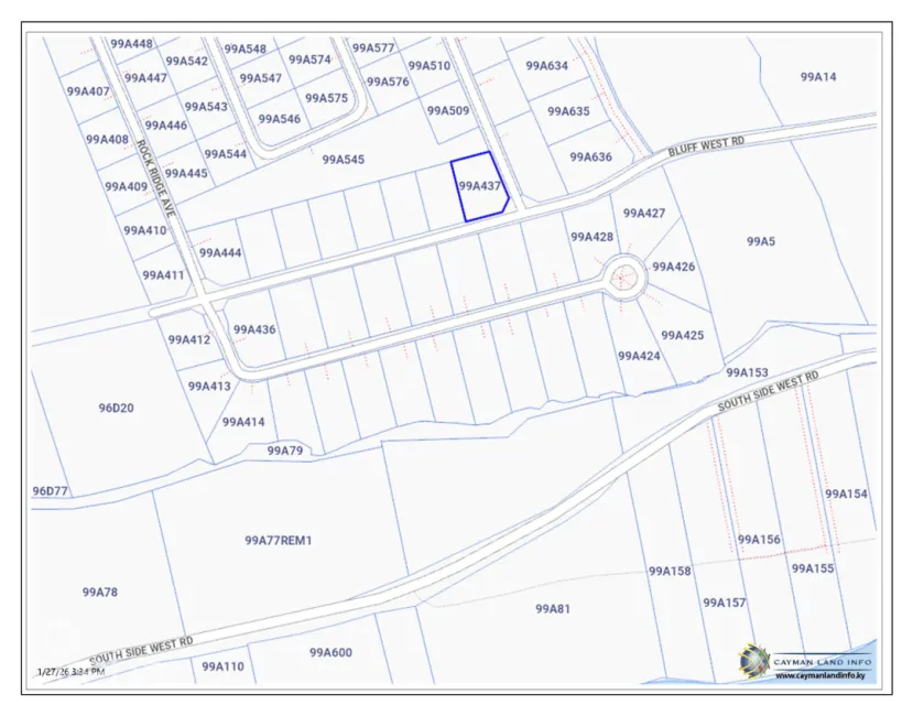 DOLPHIN  ESTATE PARCEL, CAYMAN BRAC