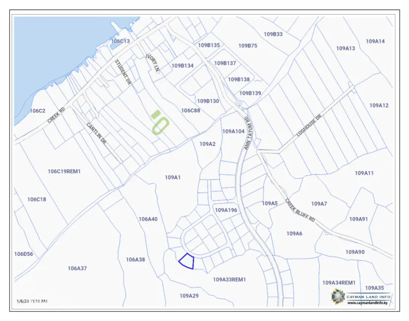 CAYMAN BRAC BLUFF LOT  (.2901 ACRE)