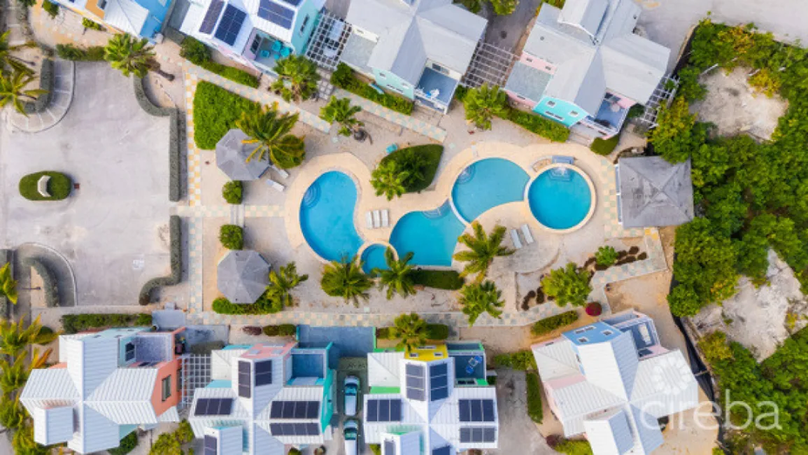 EAST END PARADISE VILLAS.  3 BED, 3 BATH + DEN WITH PRIVATE BEACH