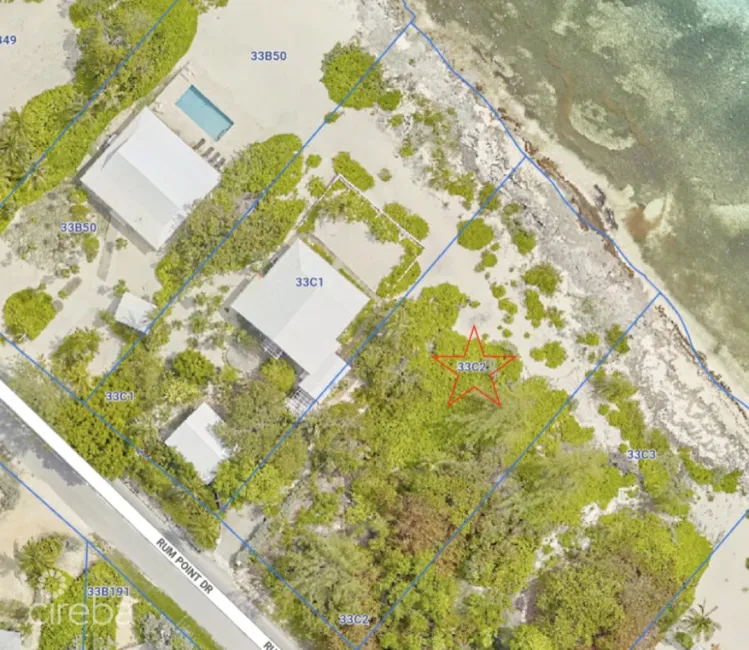 RUM POINT BEACHFRONT LOT W/CORAL REEF STEPS AWAY