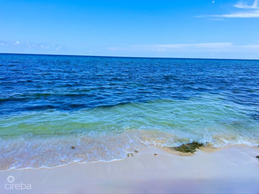 RUM POINT BEACHFRONT LOT W/CORAL REEF STEPS AWAY