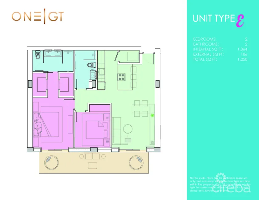 ONE|GT RESIDENCES - UNIT 803