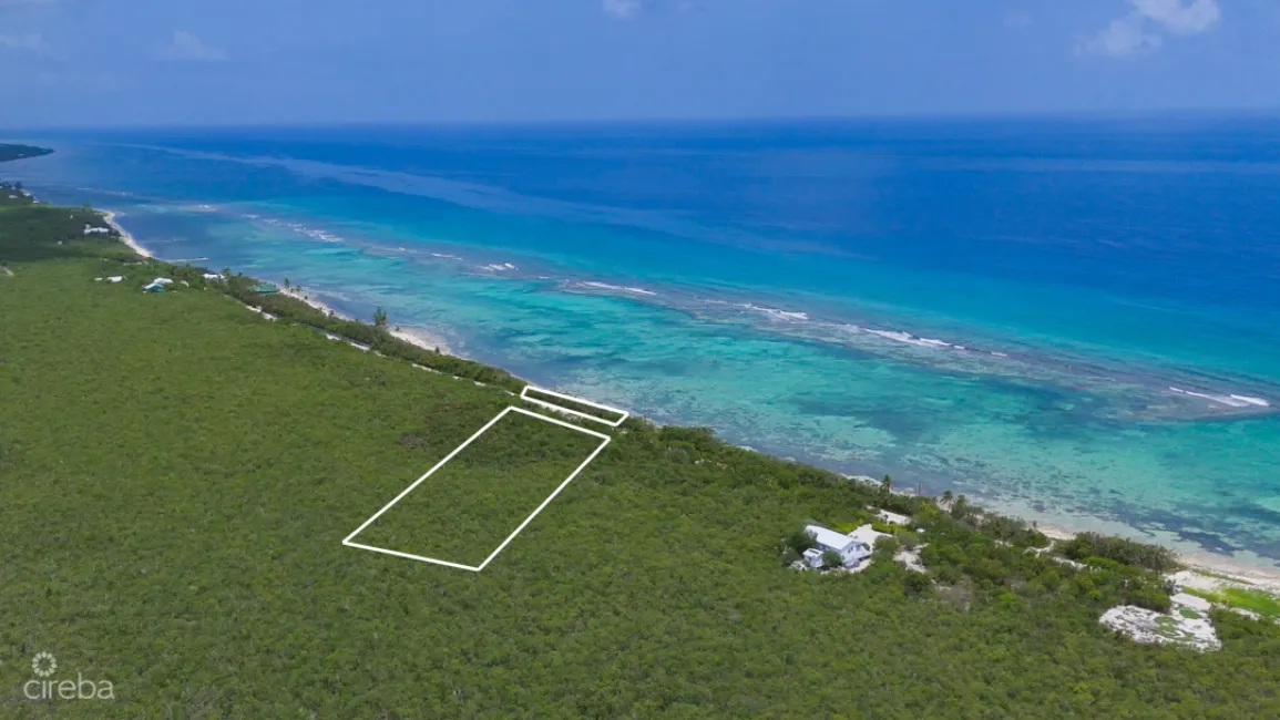 LITTLE CAYMAN 0.88 ACRE BEACHFRONT PARCEL