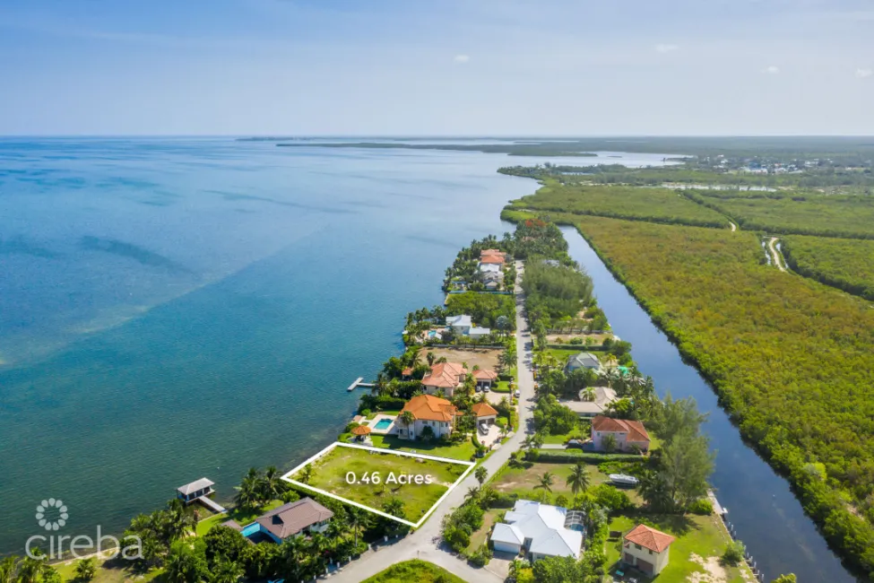 PATRICKS ISLAND 0.46 ACRES, WATERFRONT NORTH SOUND LOT