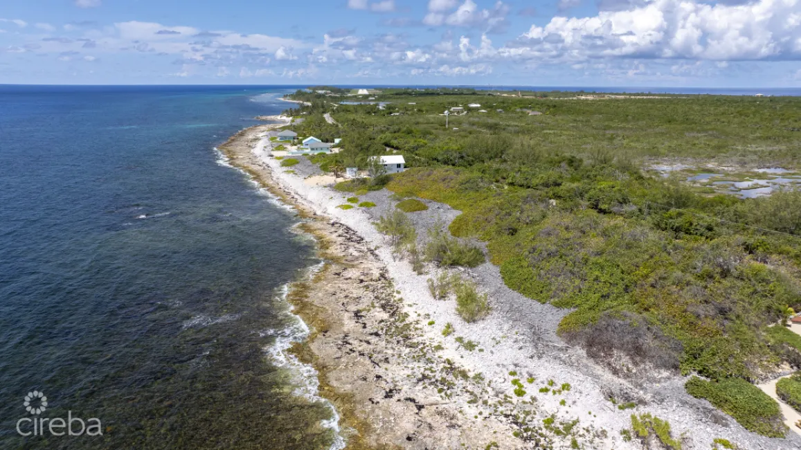 .78 ACRES OCEAN FRONT LAND - CAYMAN BRAC SOUTH SIDE - INCREDIBLE VALUE