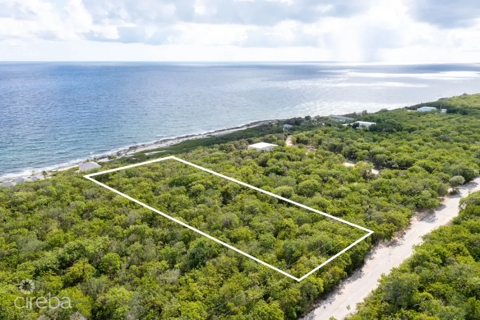 CAYMAN BRAC 1.05 ACRE PARCEL SOUTH SIDE EAST WITH OCEAN VIEW